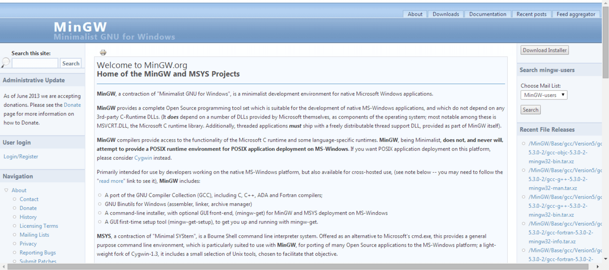 mingw.org