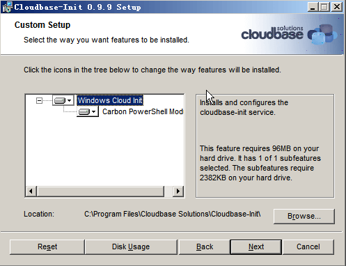 windows vm cloudbase-init install